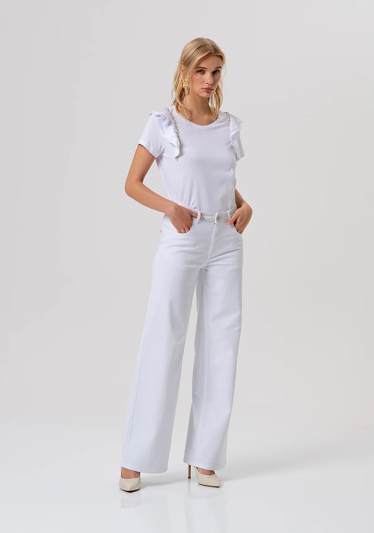 T-shirt regular in jersey di cotone Donna - Fracomina - World Fashion