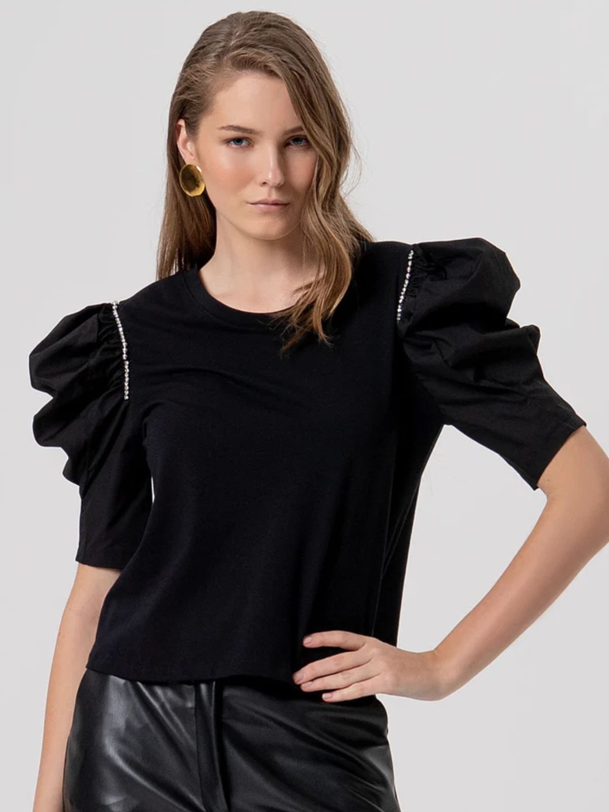 T-shirt regular in jersey di cotone Donna - Fracomina - World Fashion