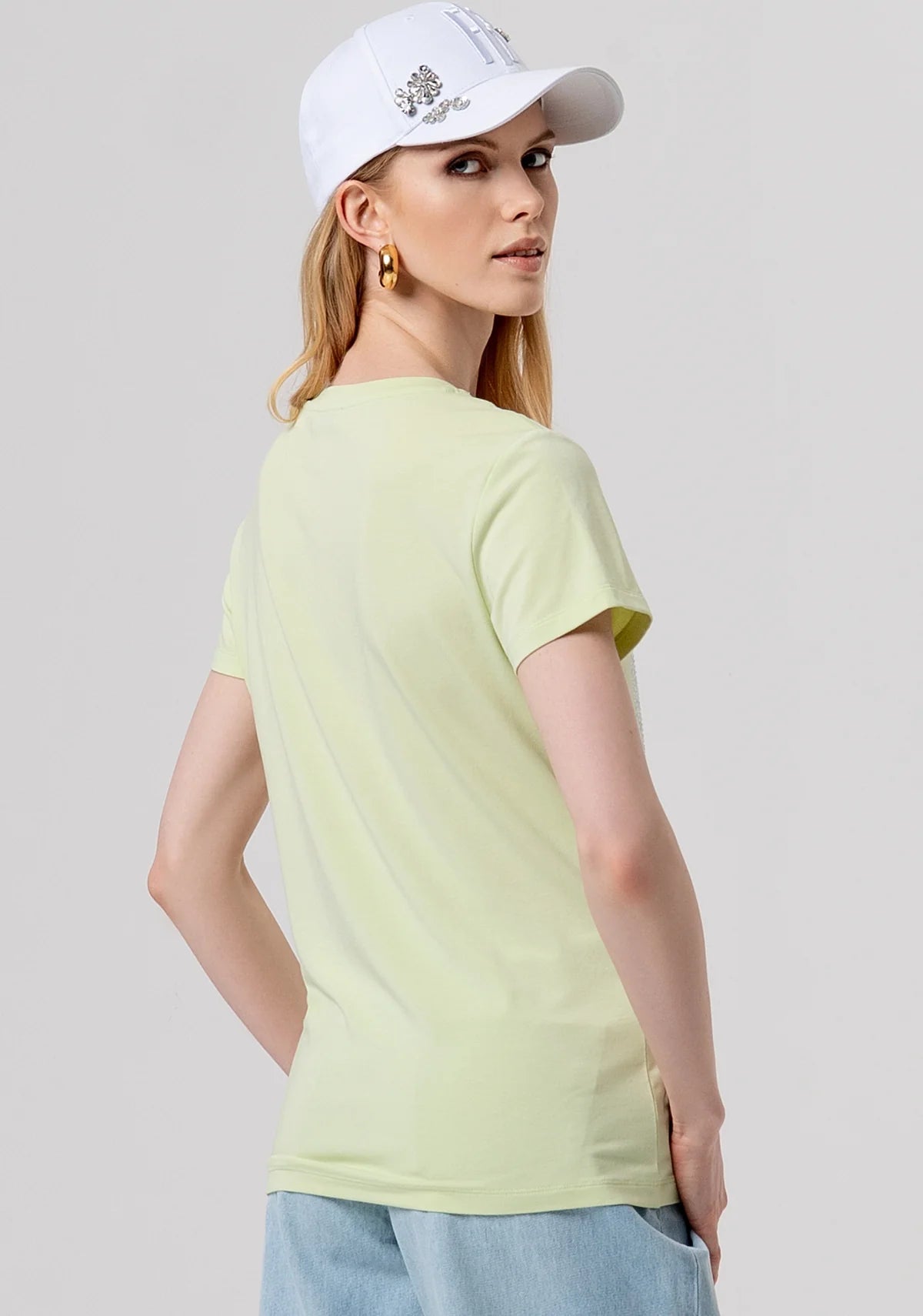 T-shirt regular in jersey Donna - Fracomina - World Fashion
