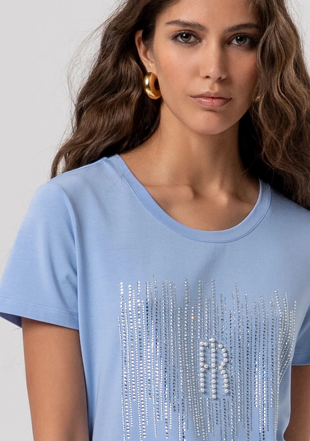 T-shirt regular in jersey Donna - Fracomina - World Fashion