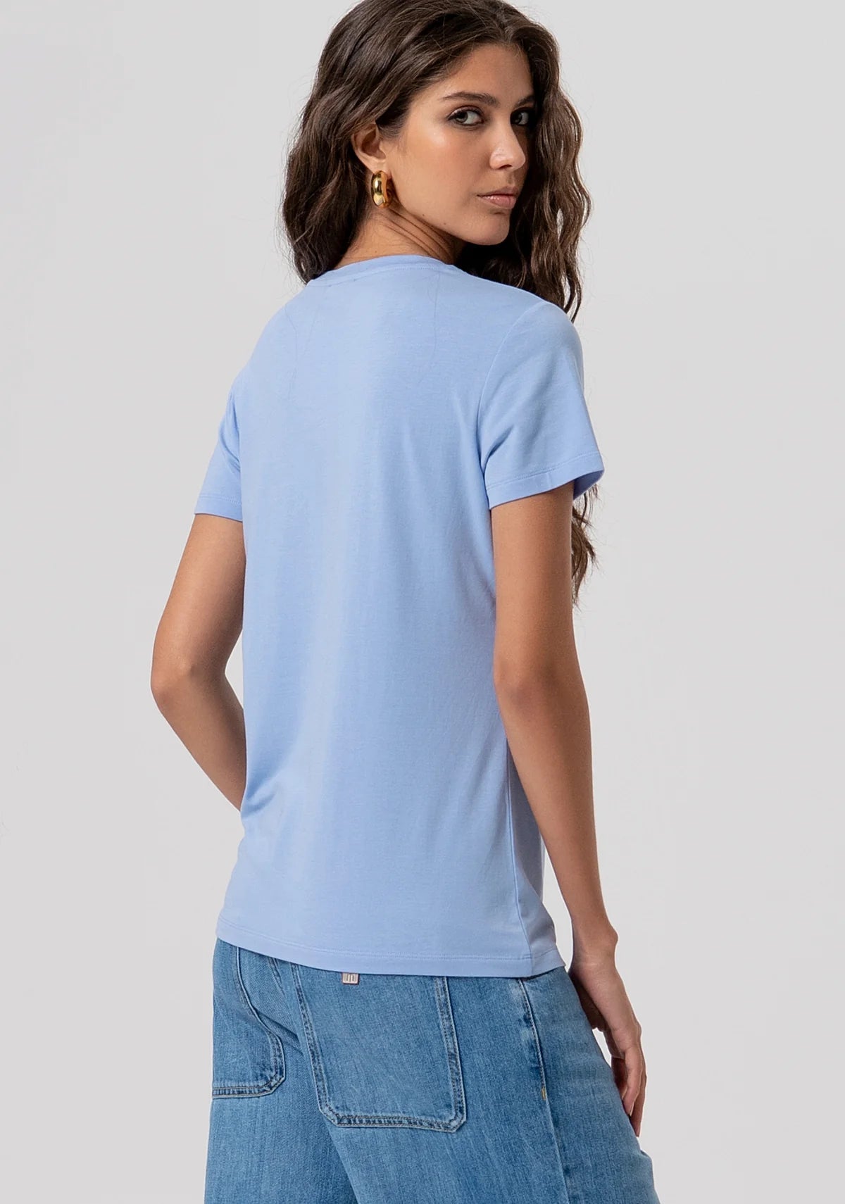 T-shirt regular in jersey Donna - Fracomina - World Fashion