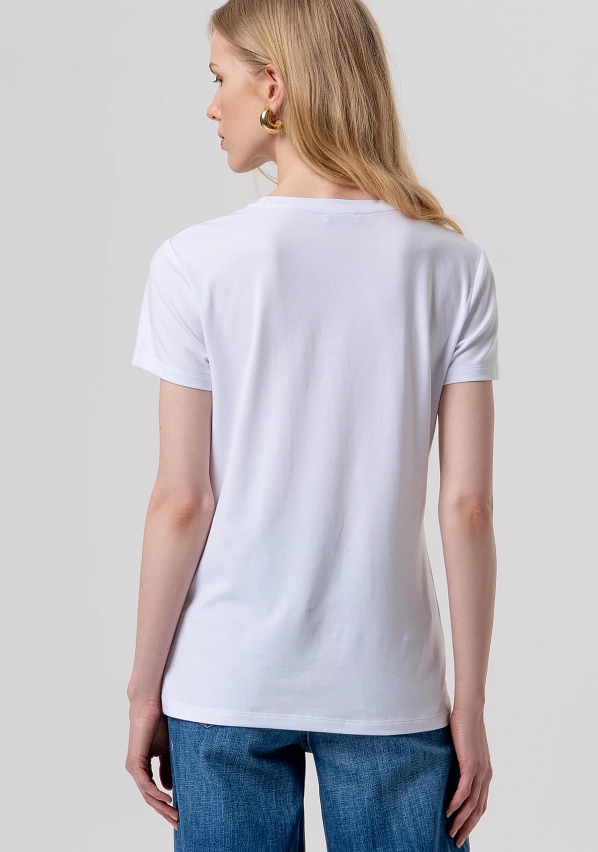T-shirt regular in jersey Donna - Fracomina - World Fashion