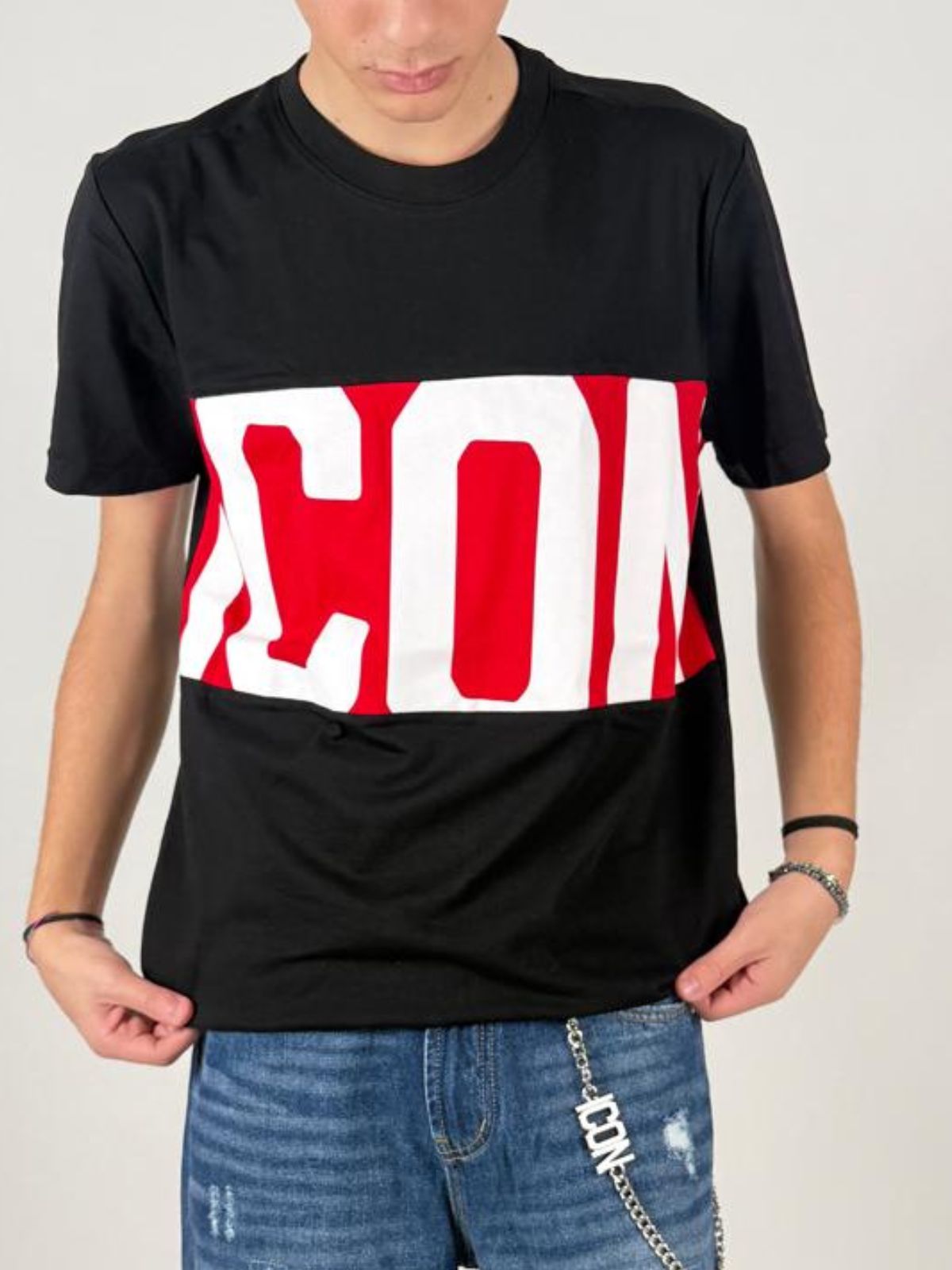 T-Shirt Stripe Uomo - Icon - World Fashion
