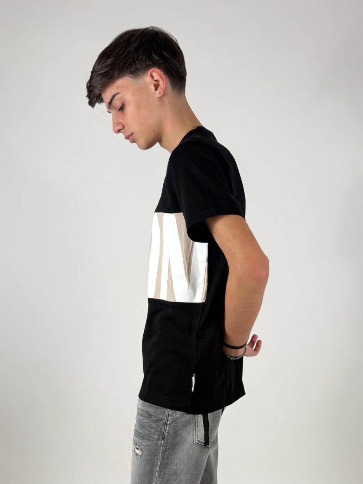 T-Shirt Stripe Uomo - Icon - World Fashion