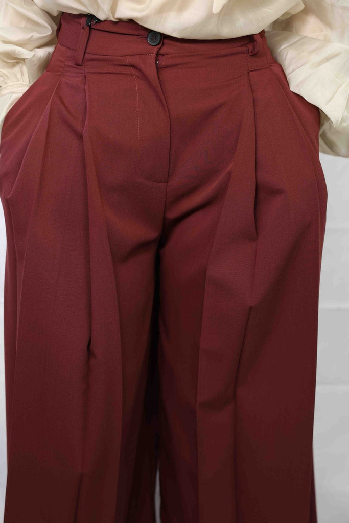 TD0161 - Pantalone a palazzo - VICOLO - World Fashion