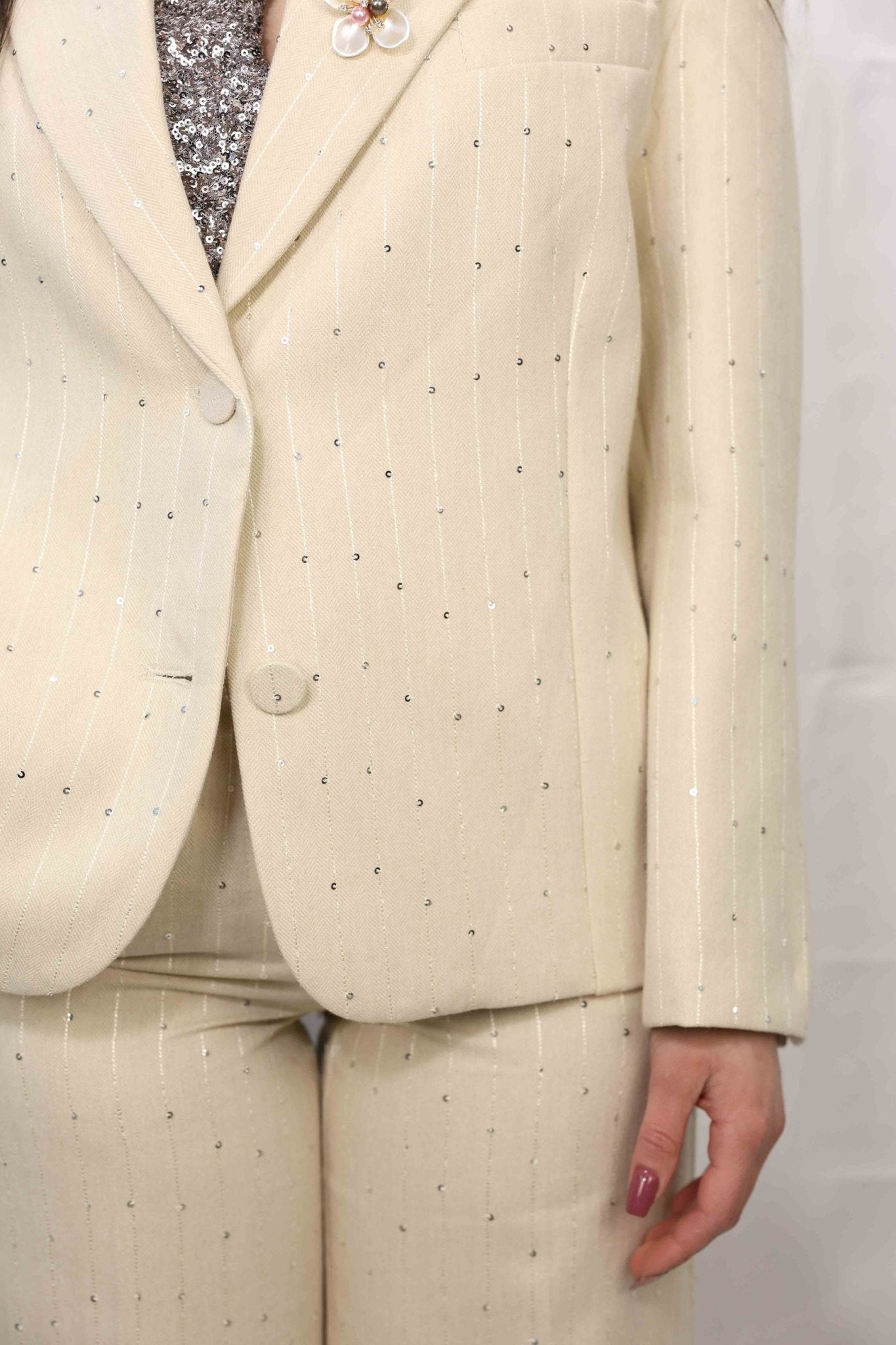 TD0437 - Blazer corto strass - VICOLO - World Fashion