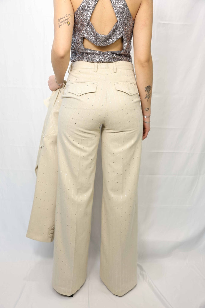 TD0462 - Pantalone strass Vicolo - VICOLO - World Fashion