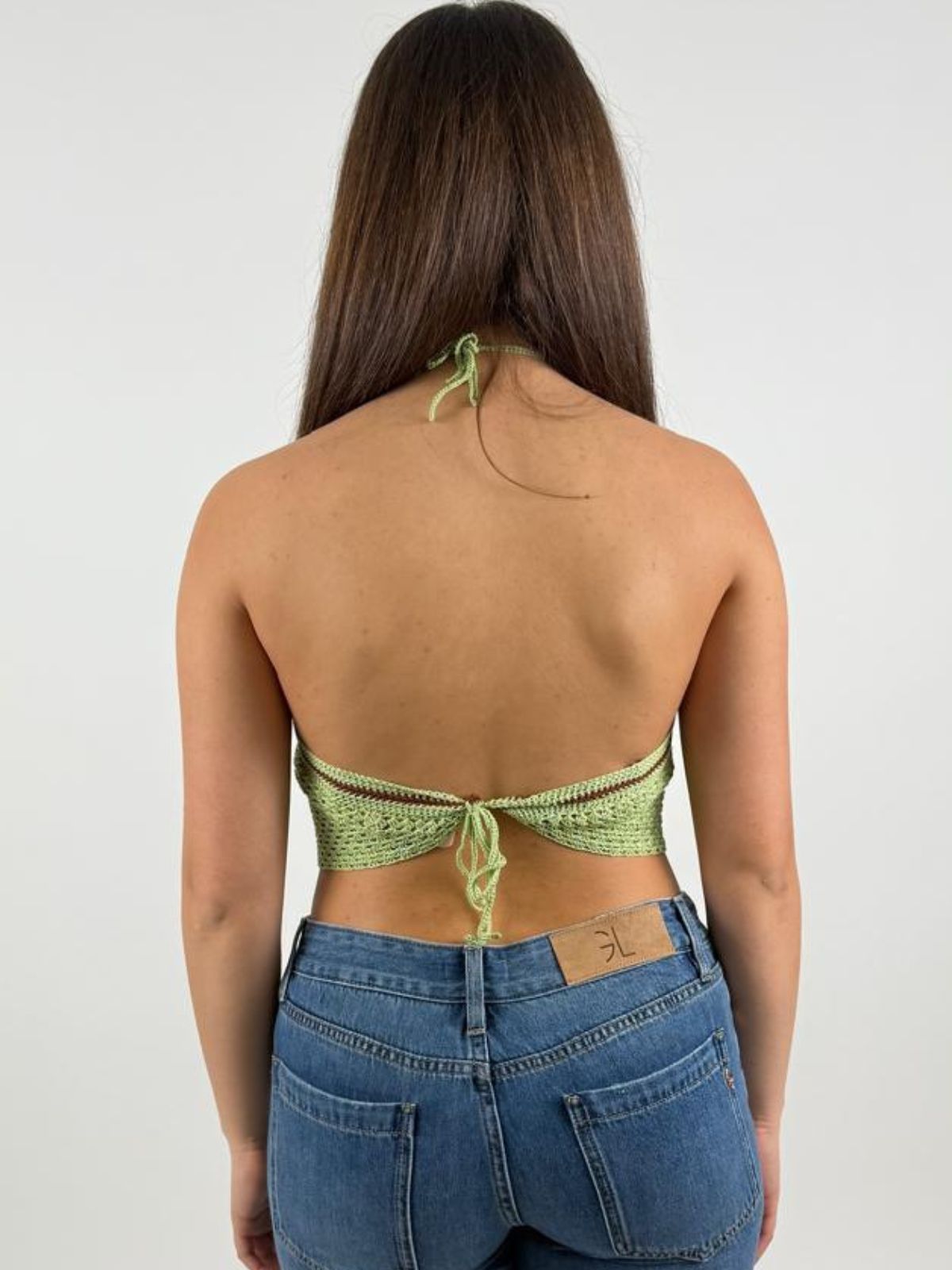Top all’uncinetto in cotone fatto a mano Donna - UncinettoArt - World Fashion