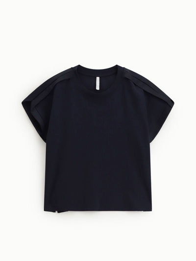Imperial - Top boxy con spalle strutturate e dettaglio profilo - Donna