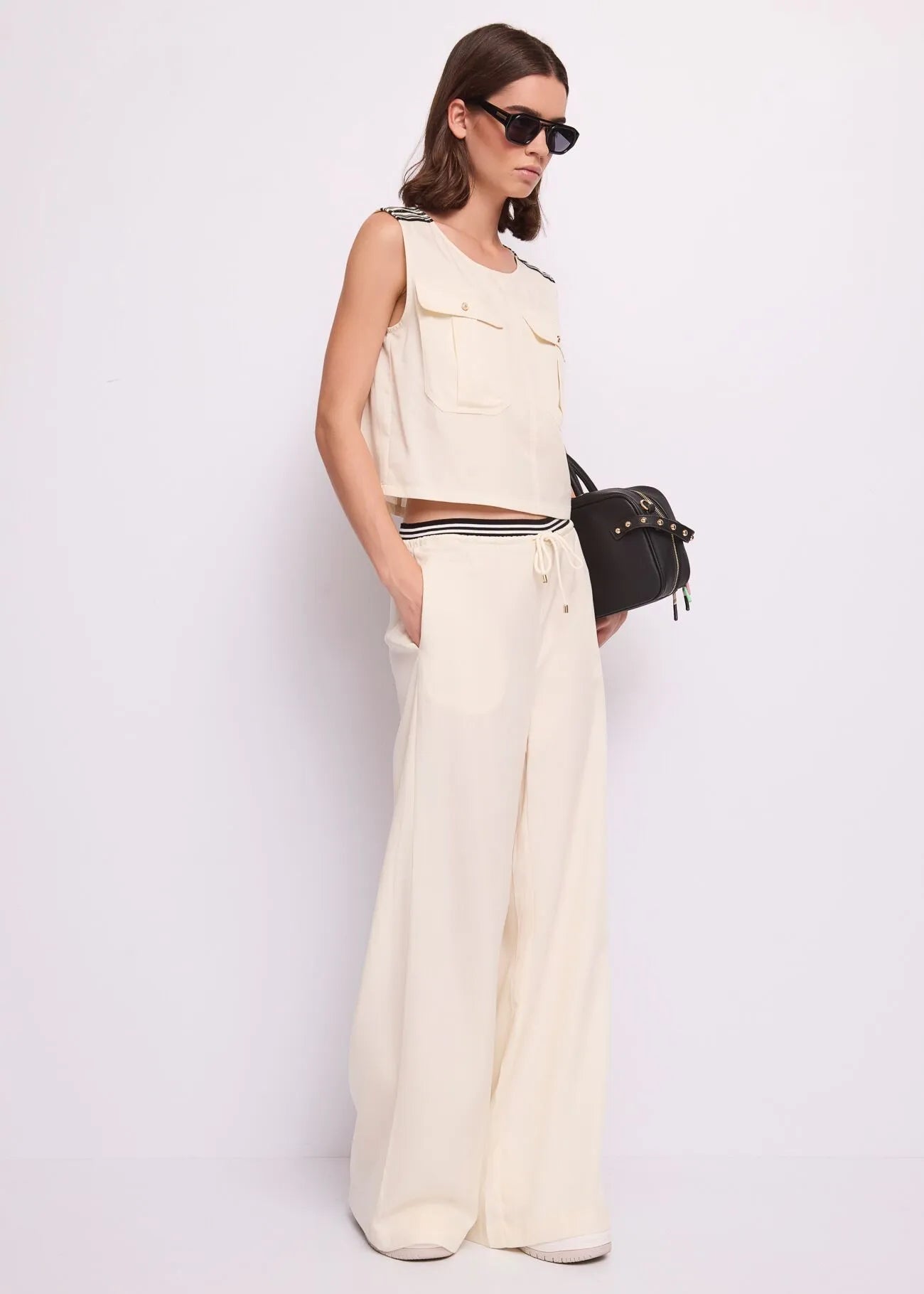 Top con scollo rotondo Donna - Gaudì Jeans - World Fashion