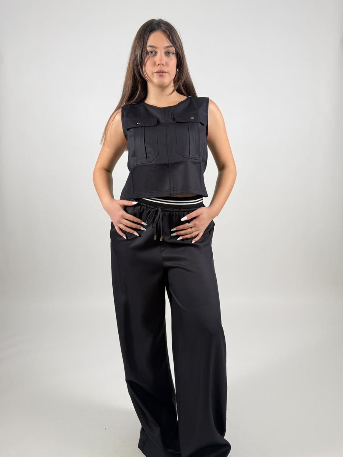 Top con scollo rotondo Donna - Gaudì Jeans - World Fashion