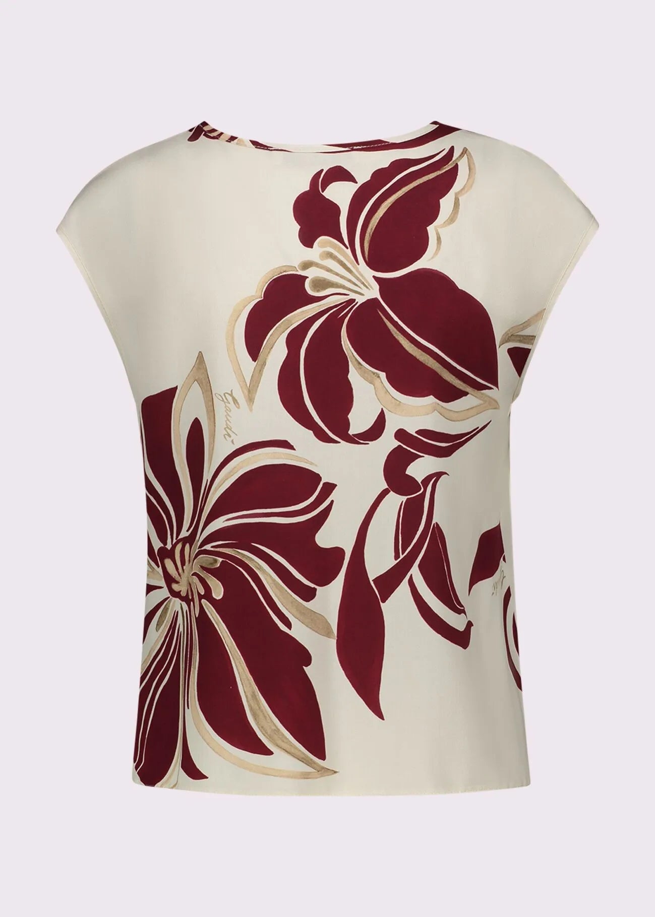 Top in twill floreale Donna - Gaudì Fashion - World Fashion