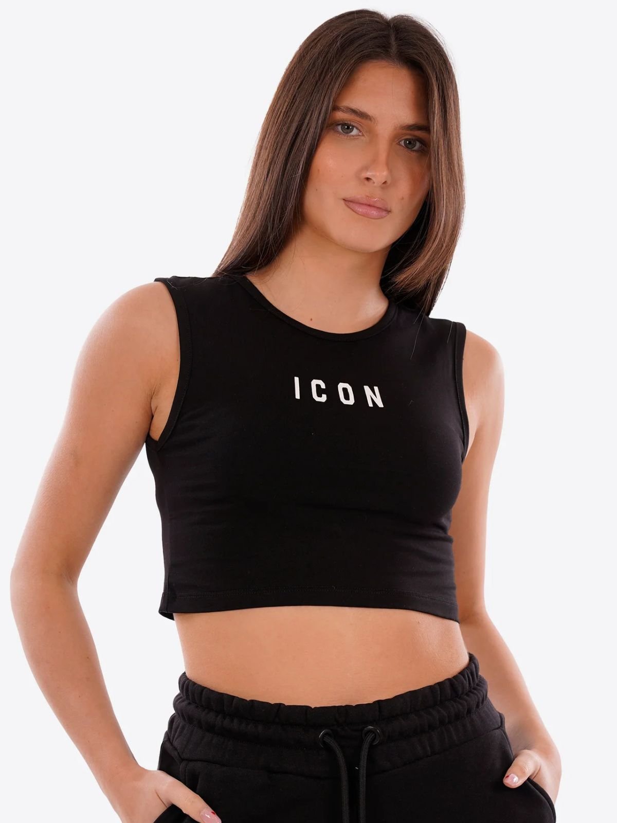 Top Logo Piccolo Donna - Icon - World Fashion