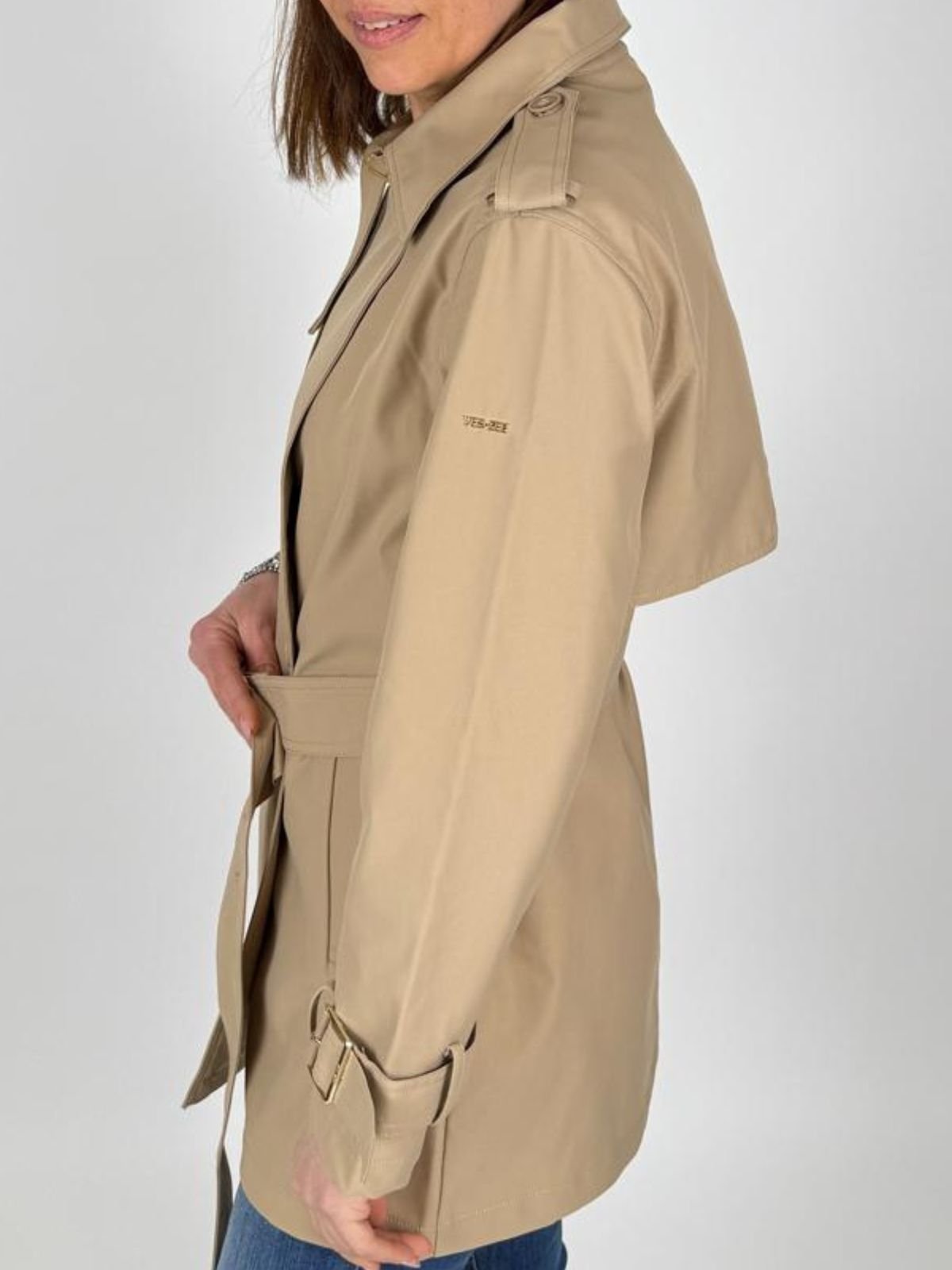 Trench Con Cintura Donna - Yes Zee - World Fashion