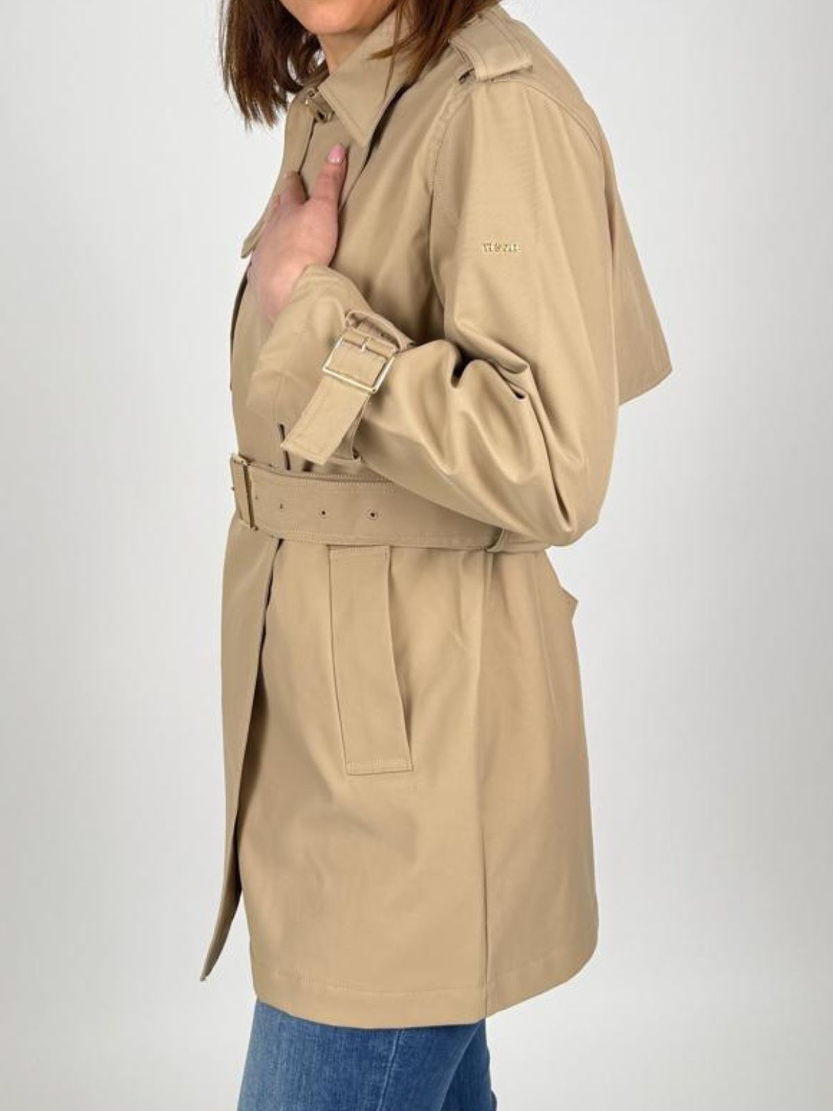 Trench Con Cintura Donna - Yes Zee - World Fashion