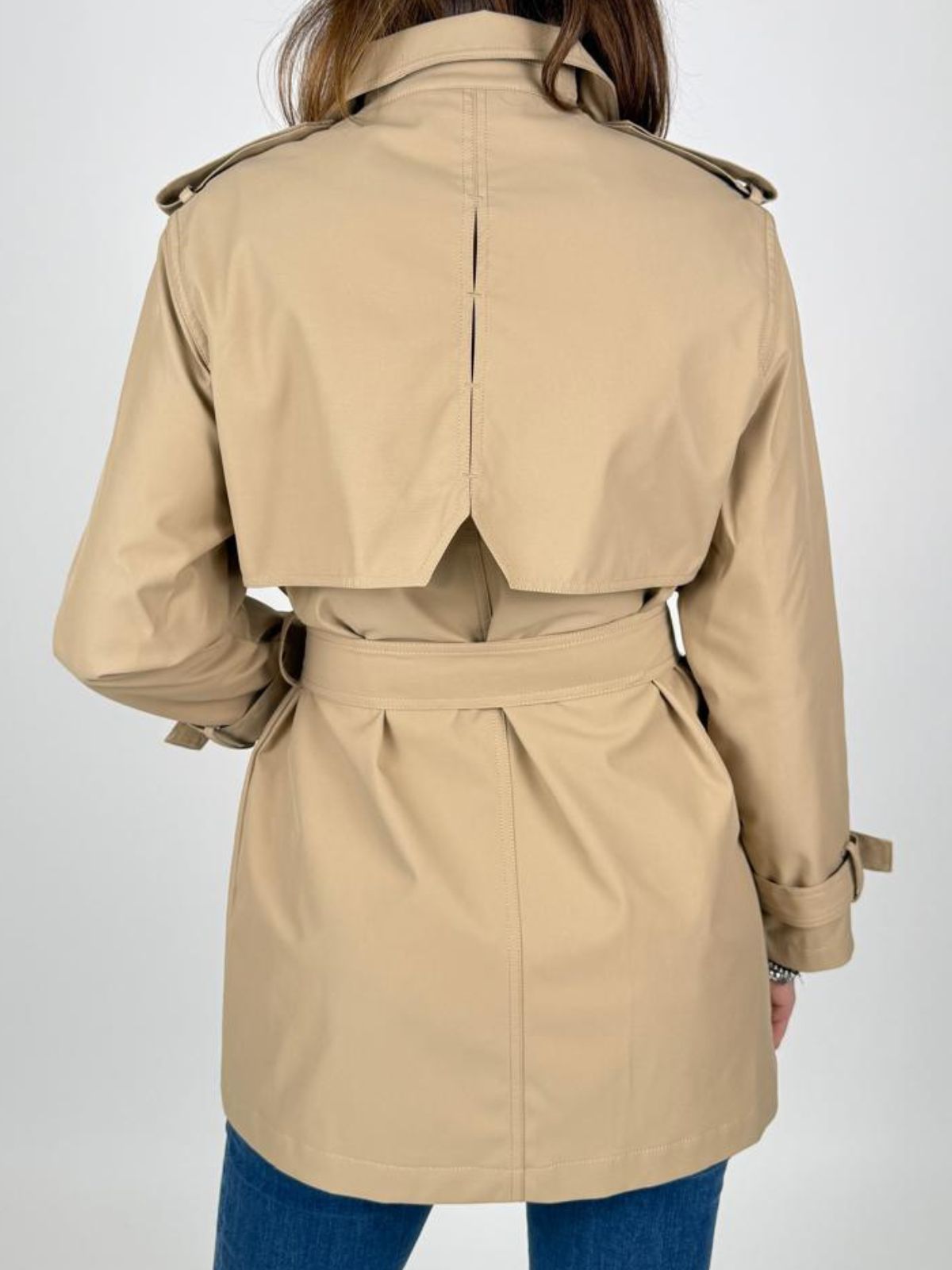Trench Con Cintura Donna - Yes Zee - World Fashion