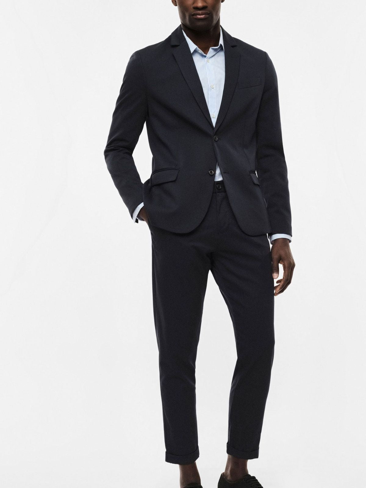 Trousers chino - fit con risvolto e tasche laterali Uomo - Imperial - World Fashion