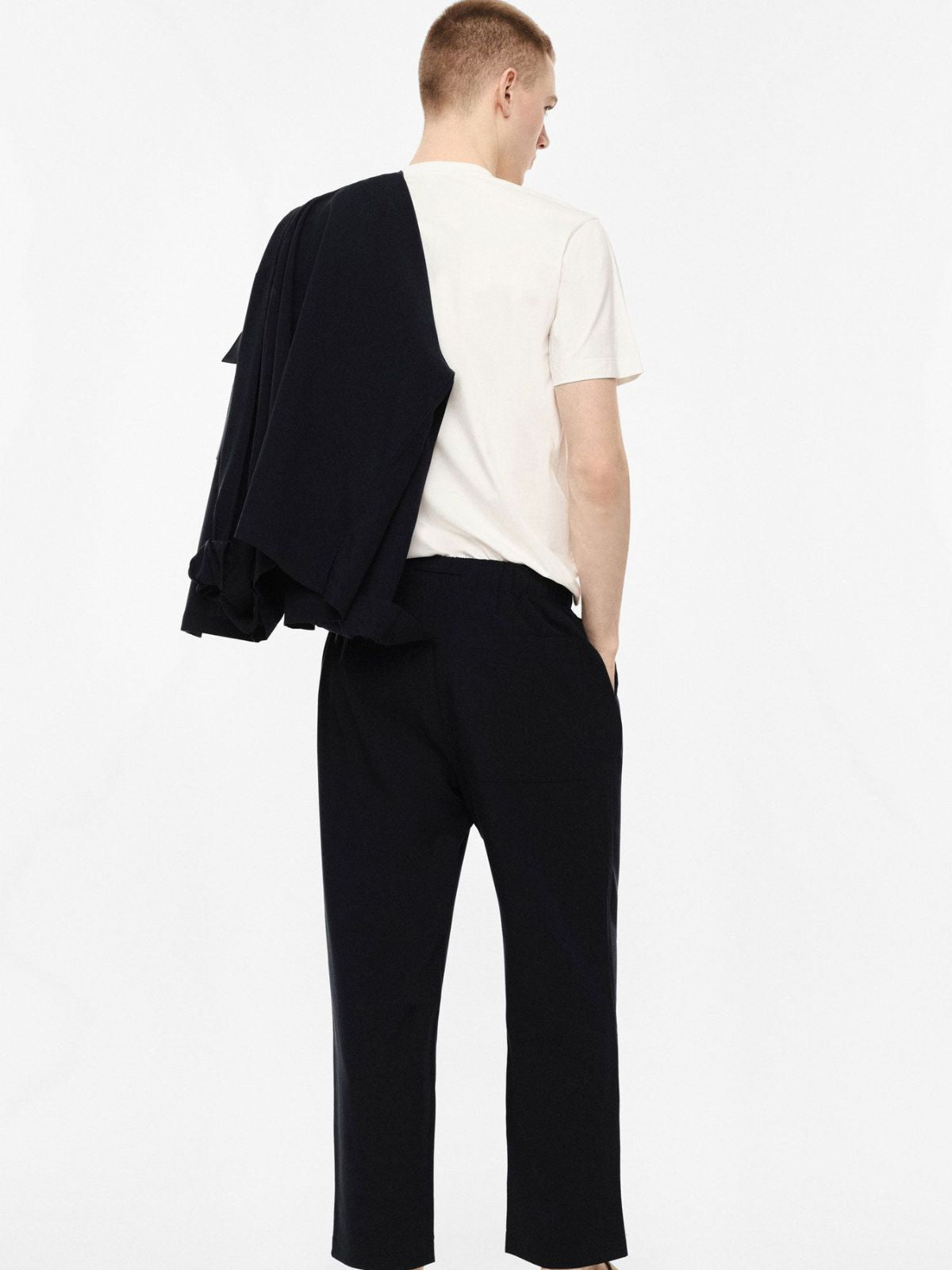 Trousers relaxed fit con cintura elasticizzata Uomo - Imperial - World Fashion