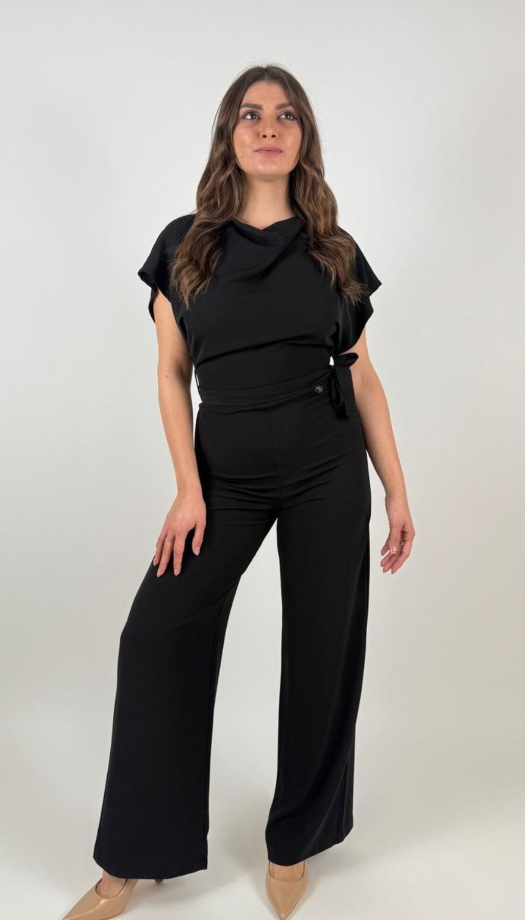 Tuta Con Cintura Donna - Yes Zee - World Fashion