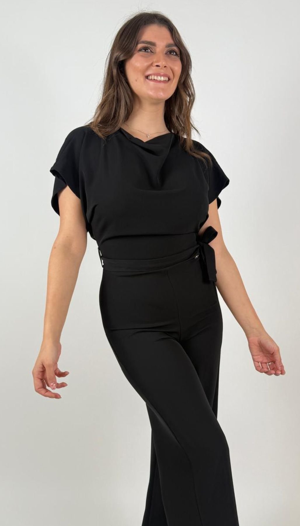 Tuta Con Cintura Donna - Yes Zee - World Fashion