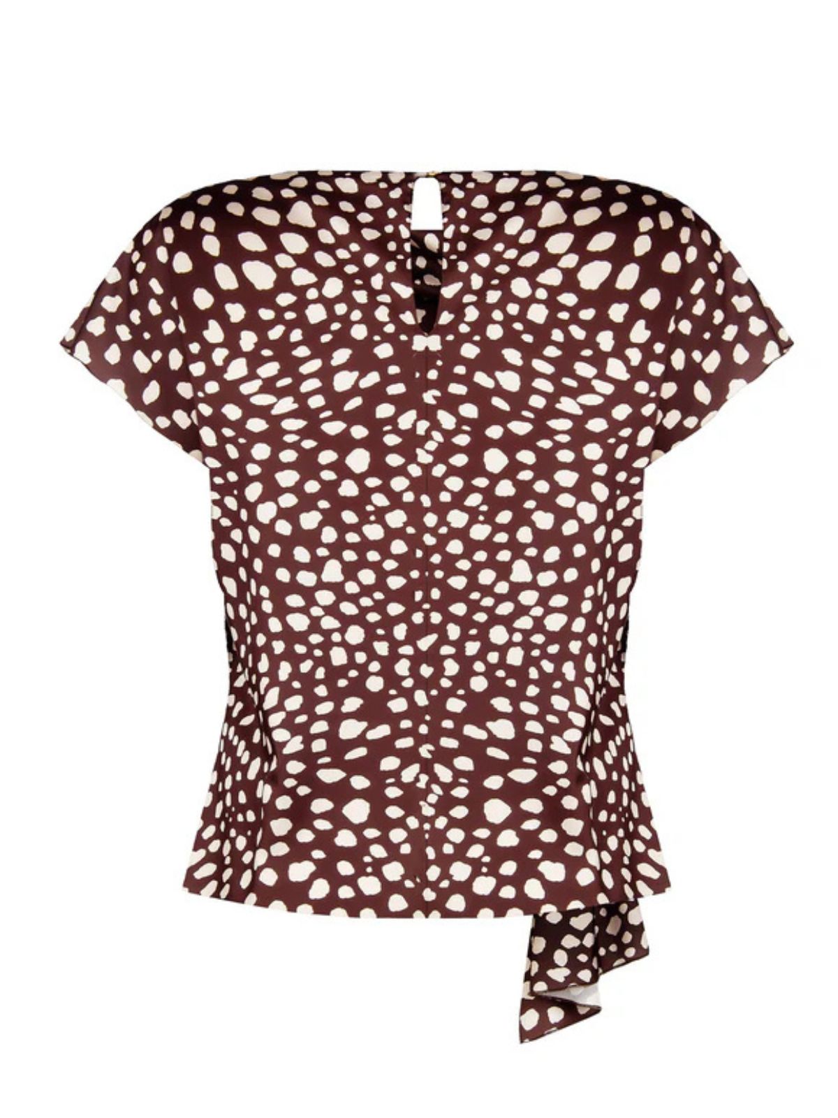 Rinascimento - Blusa in raso a fantasia - Donna