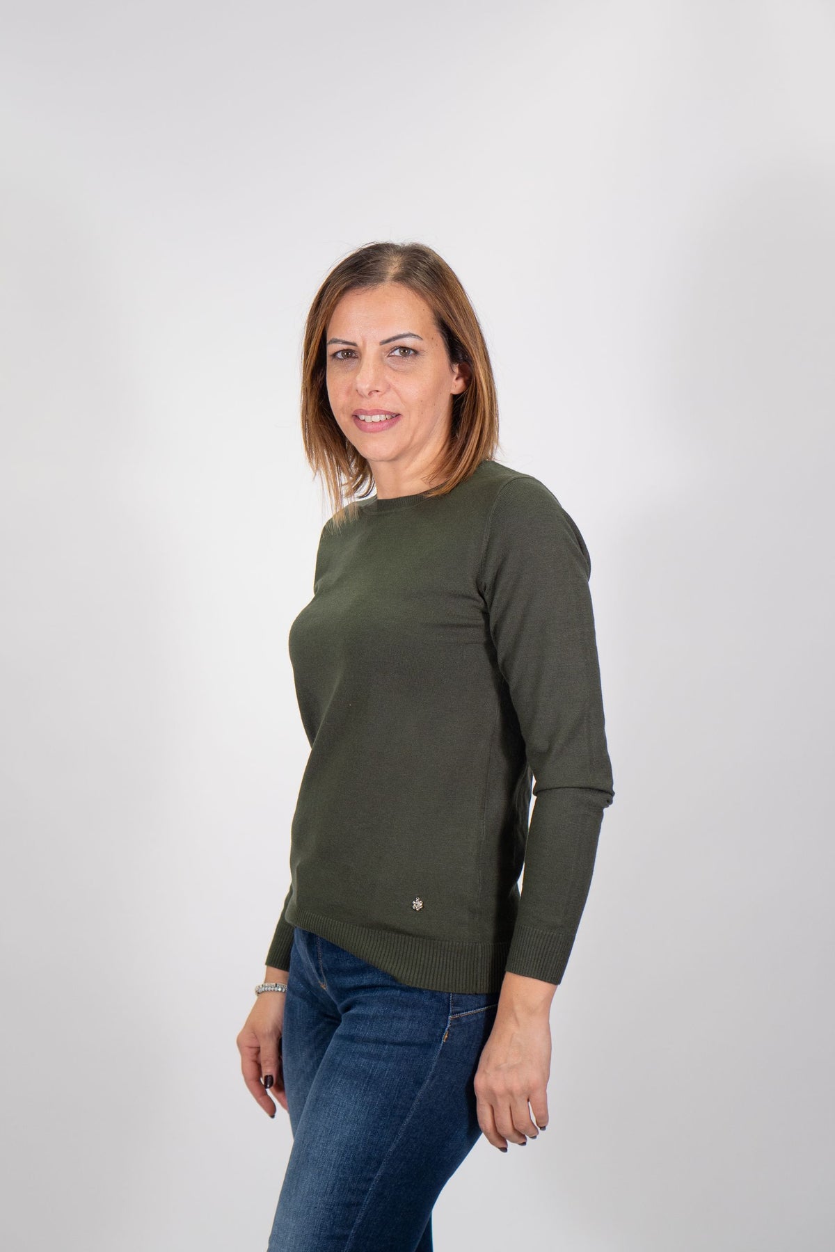 Fresh Flower - Maglia Girocollo F.12 - Donna