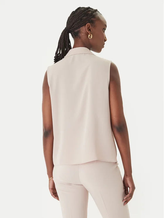 Rinascimento - Canotta smanicata georgette - Donna