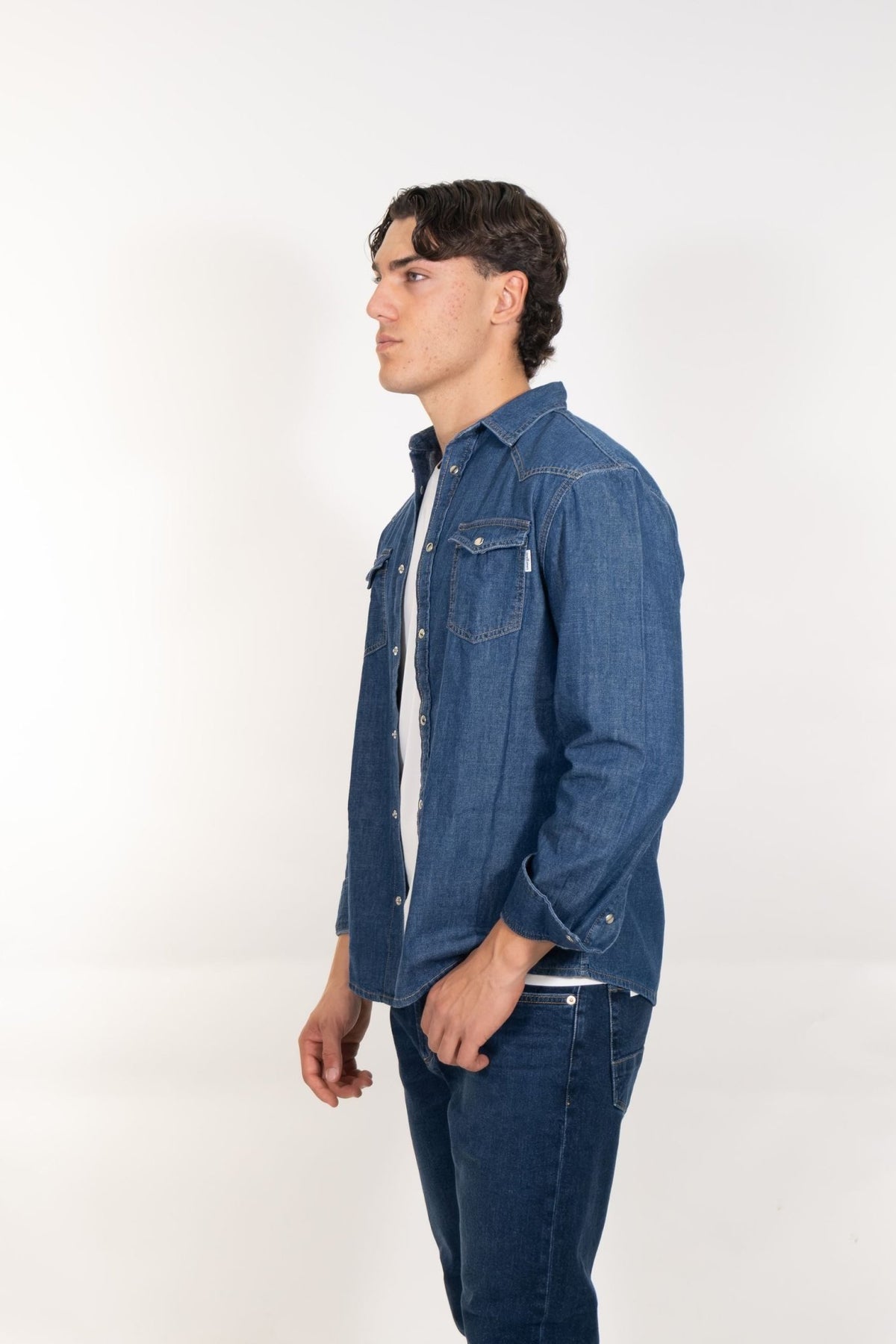 Uniform - Camicia in denim - Uomo - World Fashion