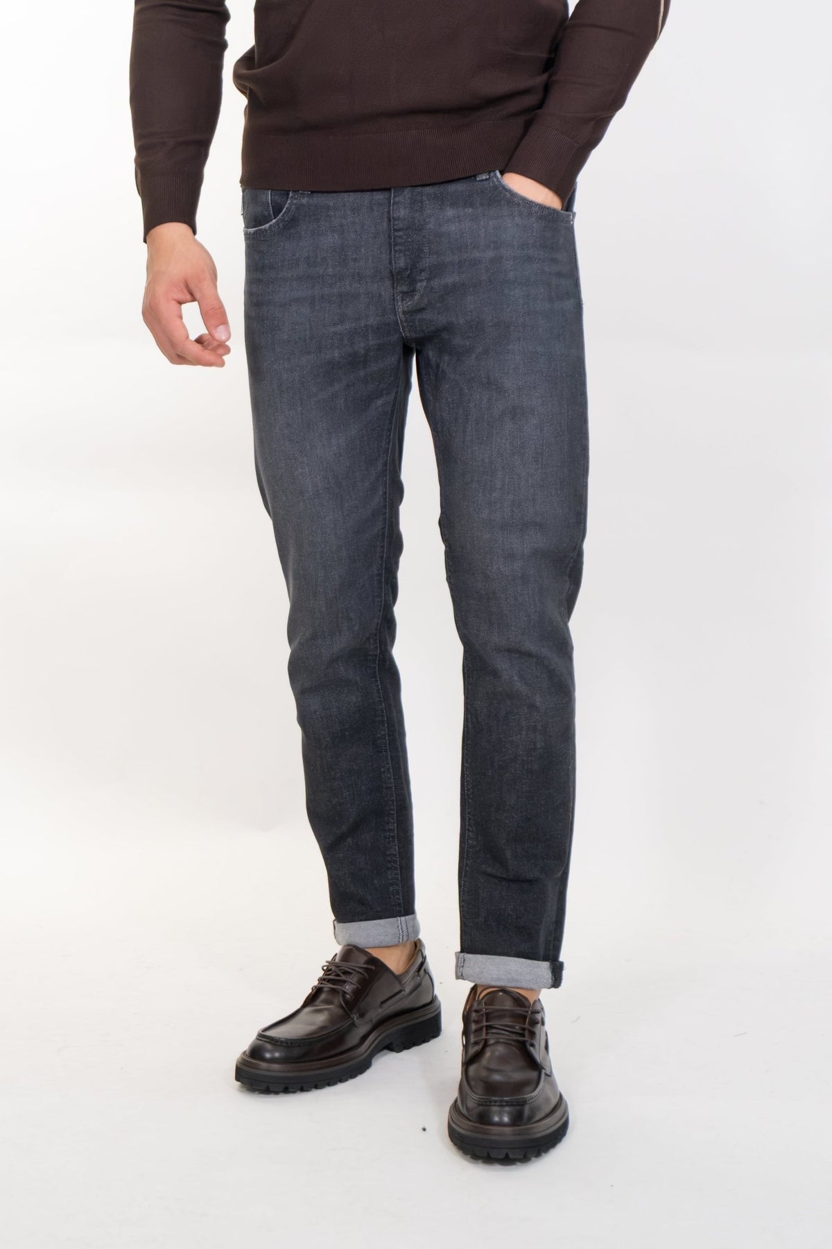 Uniform - Jeans Dean Normal Crotch Slim Fit - Uomo - World Fashion