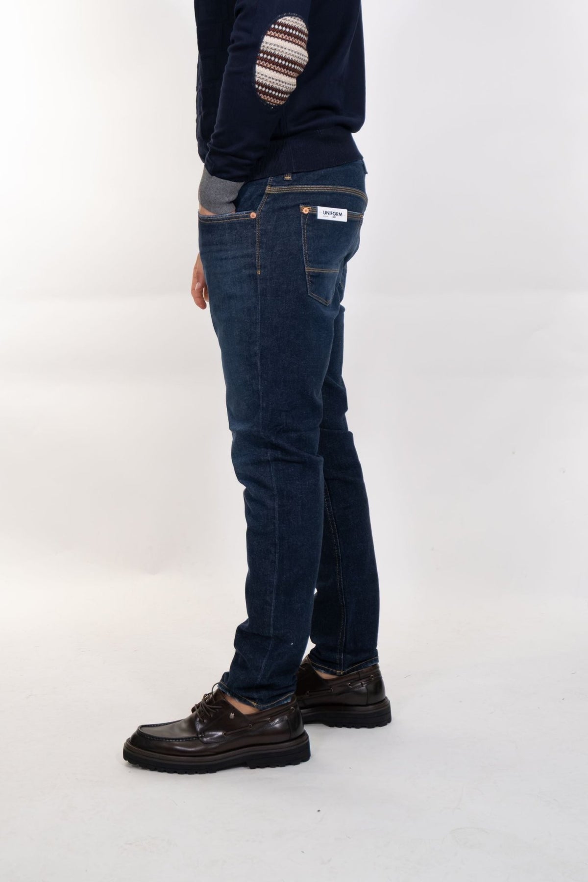 Uniform - Jeans Dean Normal Crotch Slim - Uomo - World Fashion