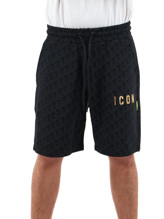 Icon - Bermuda In Felpa - Uomo