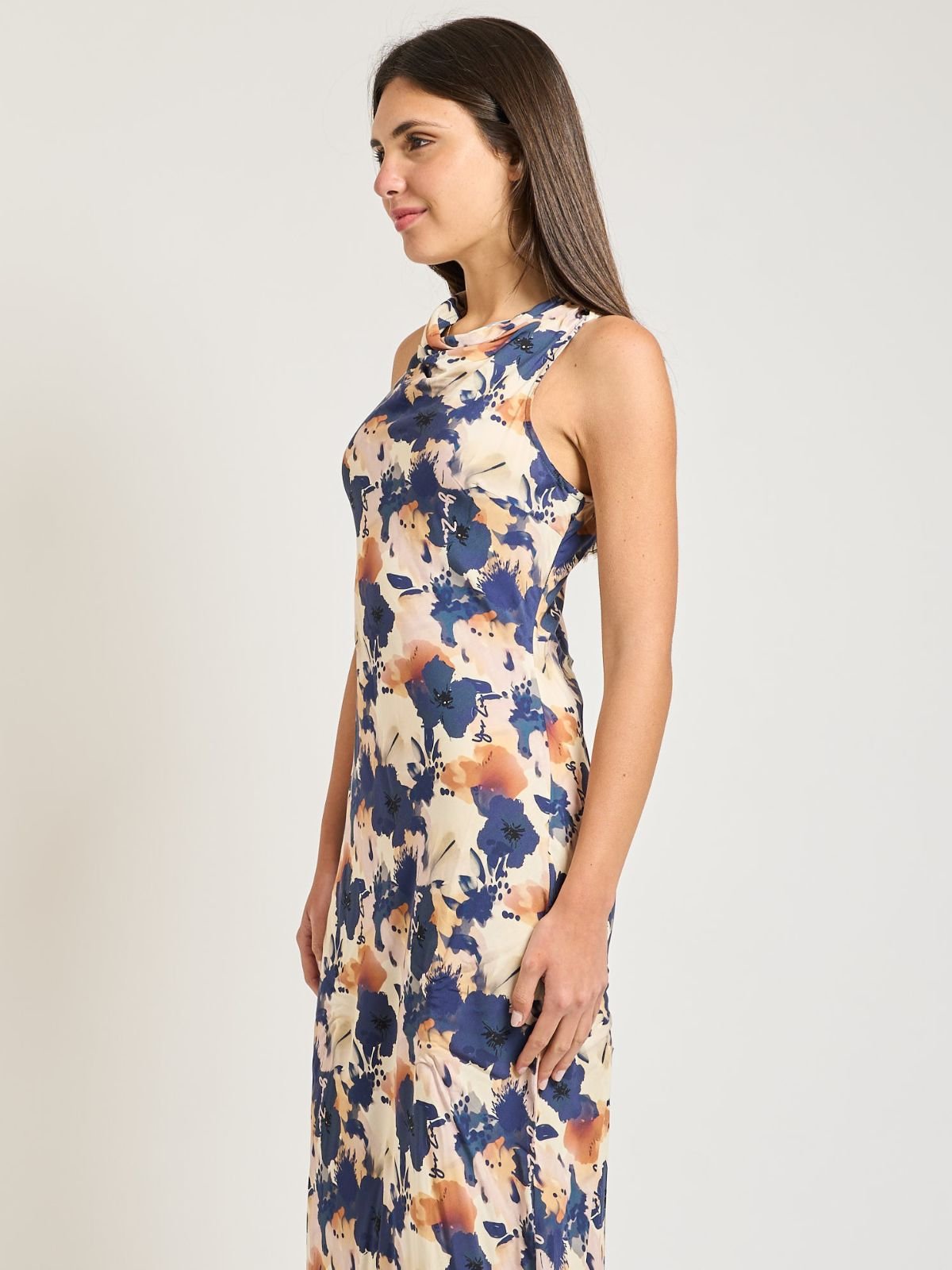 Vestito lungo in viscosa Donna - Yes Zee - World Fashion