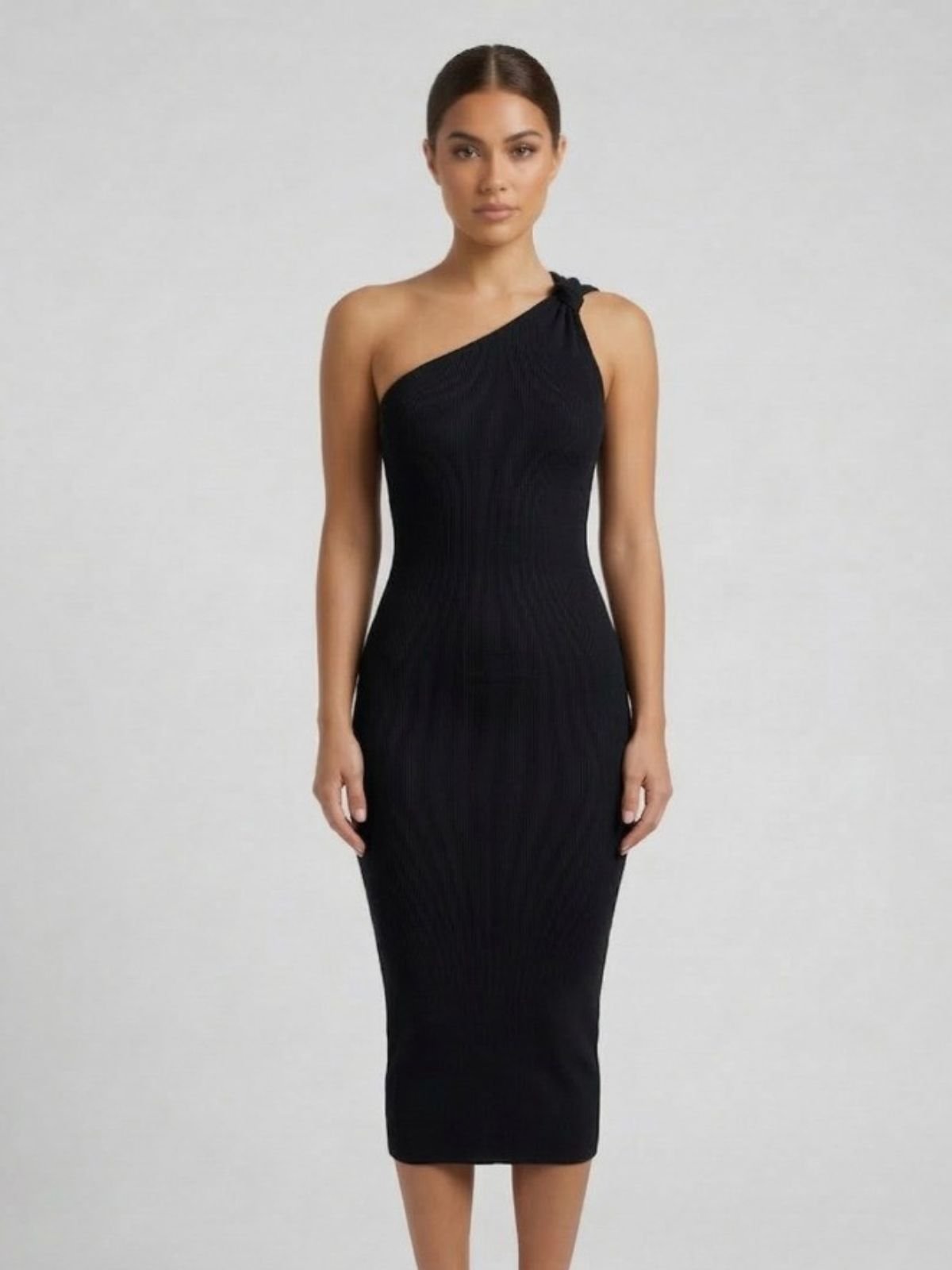 Vestito midi aderente con nodo Donna - Markup - World Fashion