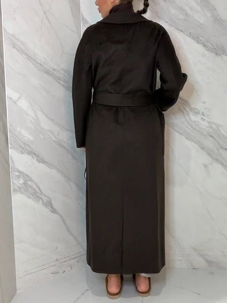 Vicolo - Cappotto lungo con cintura - Donna - World Fashion