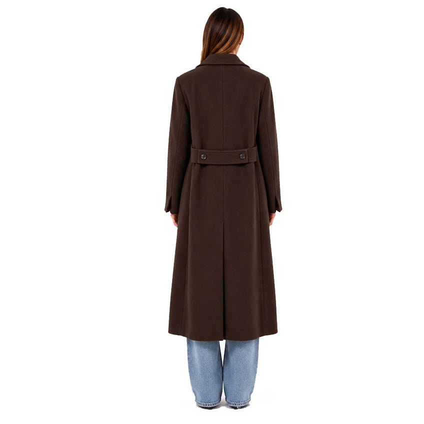 Vicolo - Cappotto Lungo Doppiopetto - Donna - World Fashion