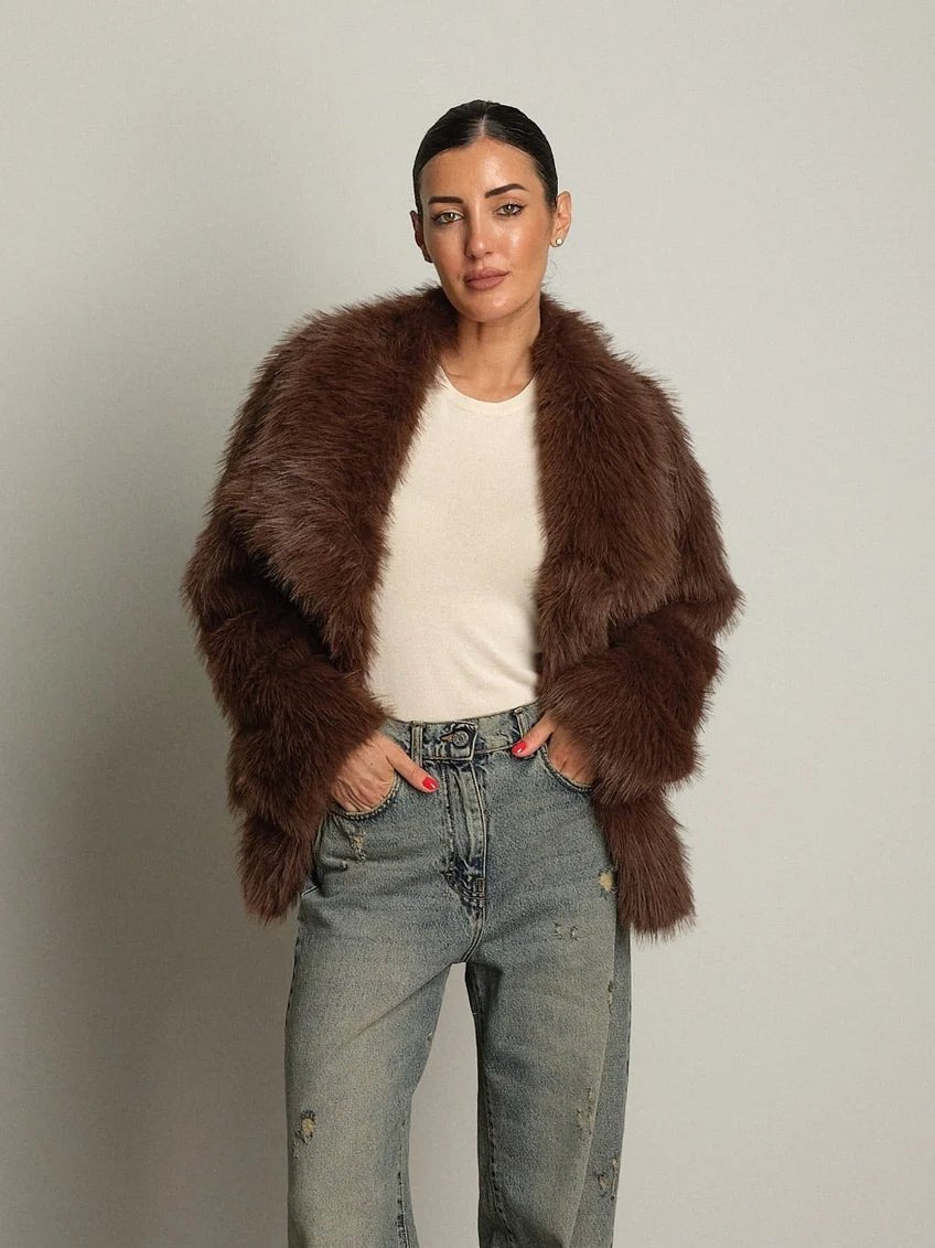 Vicolo - Ecopelliccia corta. - Donna - World Fashion