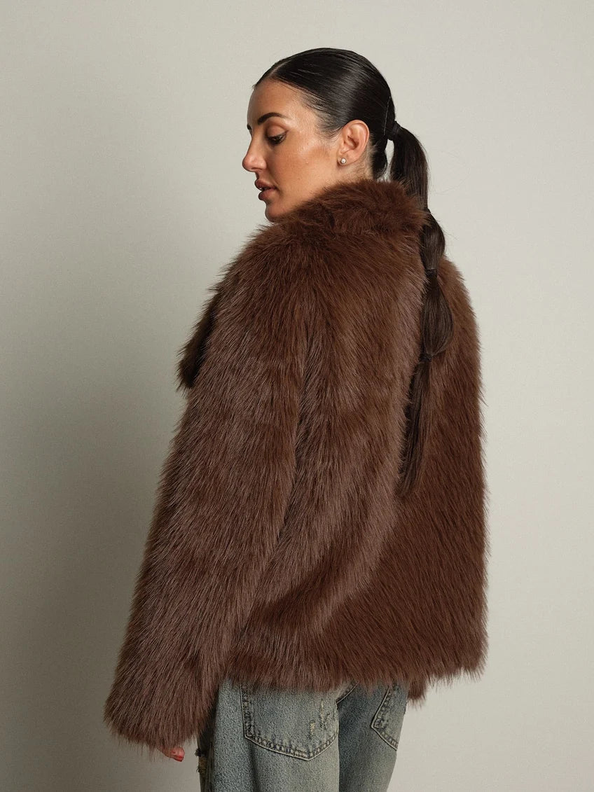Vicolo - Ecopelliccia corta. - Donna - World Fashion