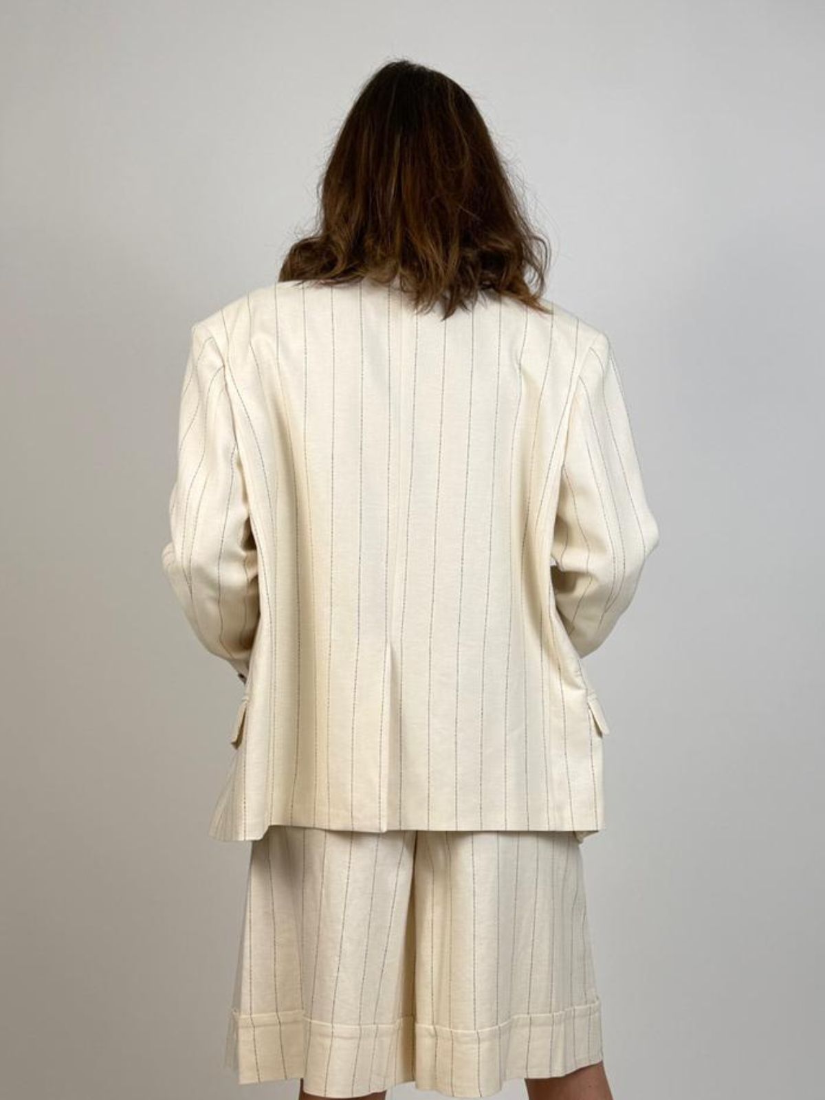 Vicolo - Giacca doppio petto gessata - Donna - World Fashion