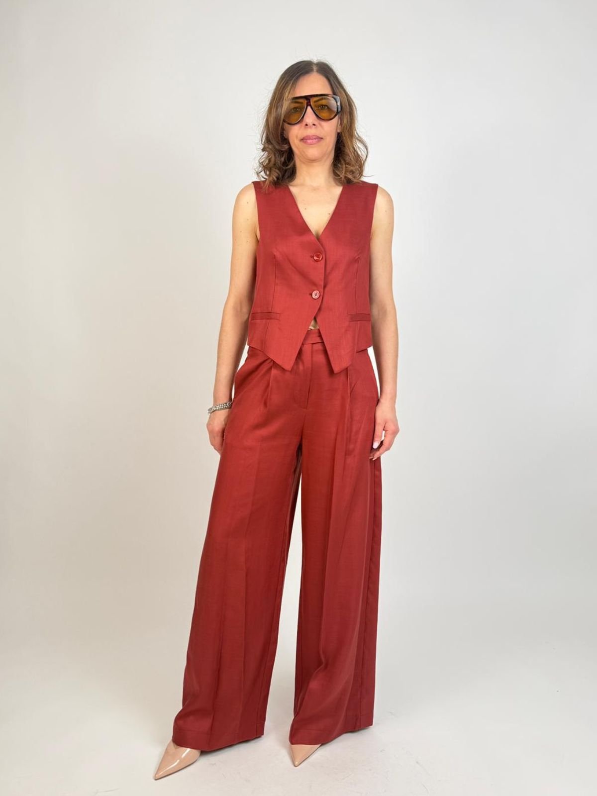 Vicolo - Gilet due bottoni - Donna - World Fashion