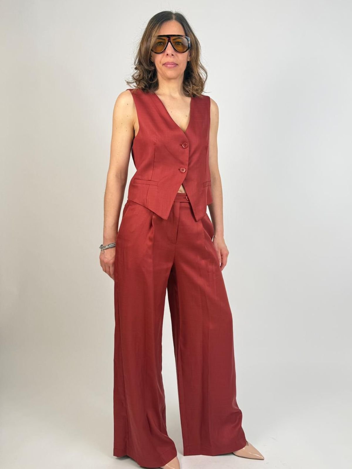 Vicolo - Gilet due bottoni - Donna - World Fashion