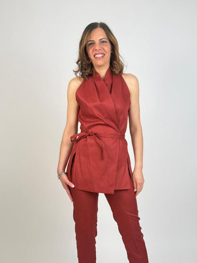 Vicolo - Gilet incrociato - Donna