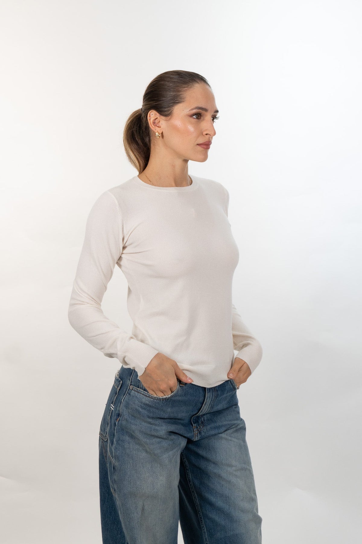 Vicolo - Maglia girocollo. - Donna - World Fashion