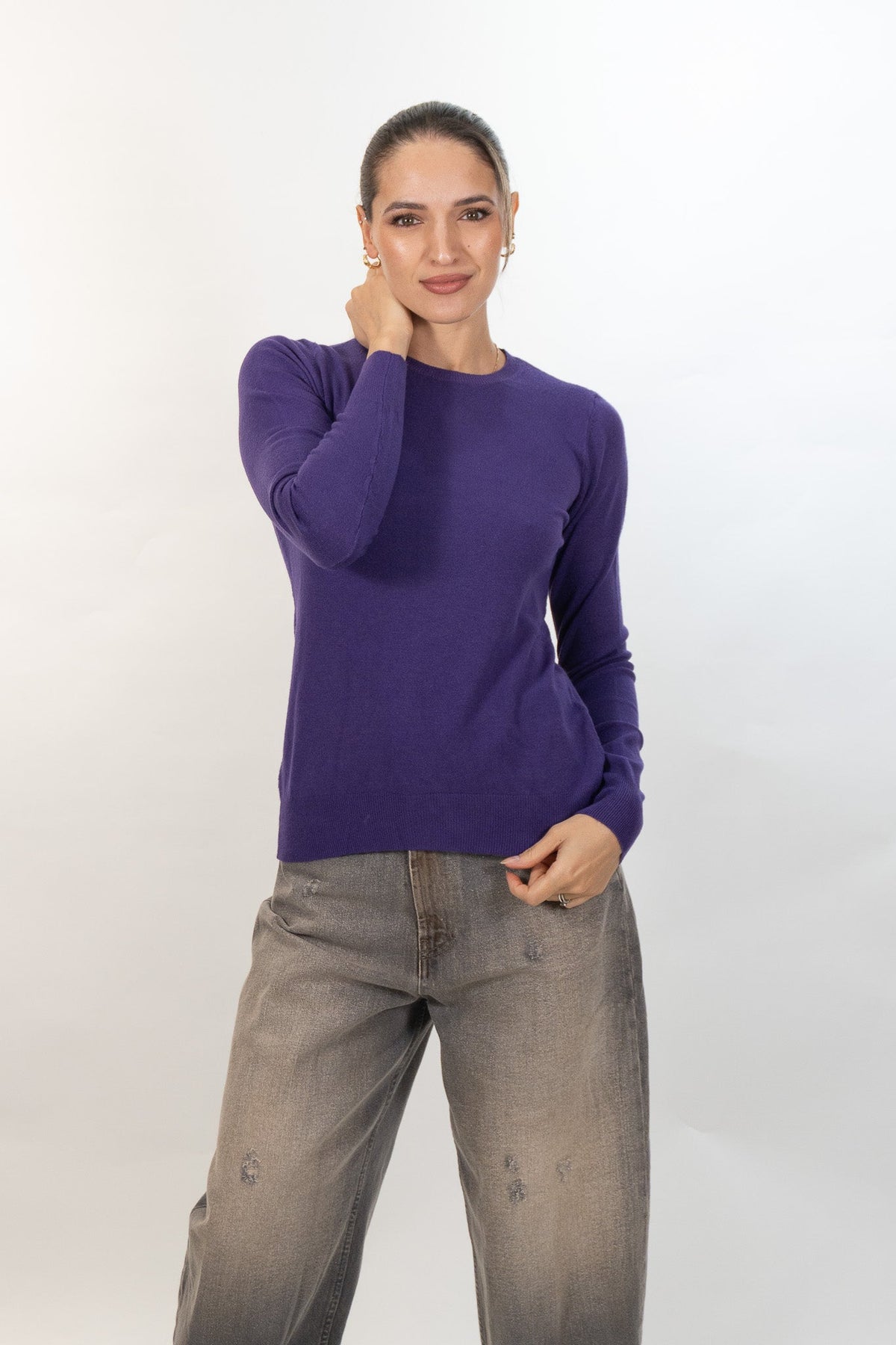 Vicolo - Maglia girocollo. - Donna - World Fashion