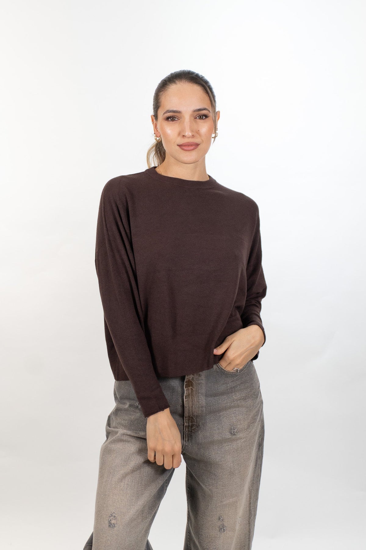 Vicolo - Maglia over. - Donna - World Fashion