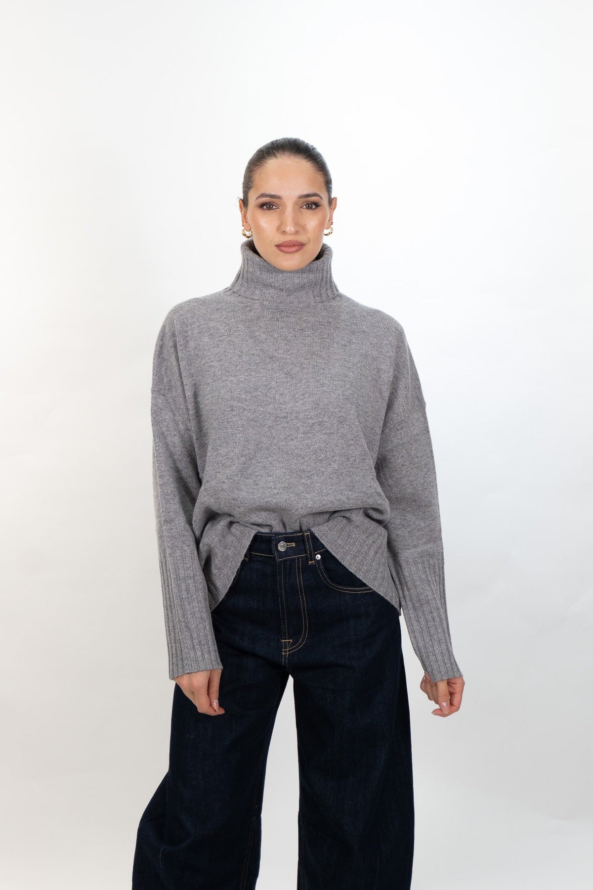 Vicolo - Maglione collo alto pura lana - Donna - World Fashion