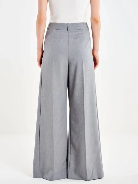 Vicolo - Pantalone a palazzo con pinces - Donna - World Fashion