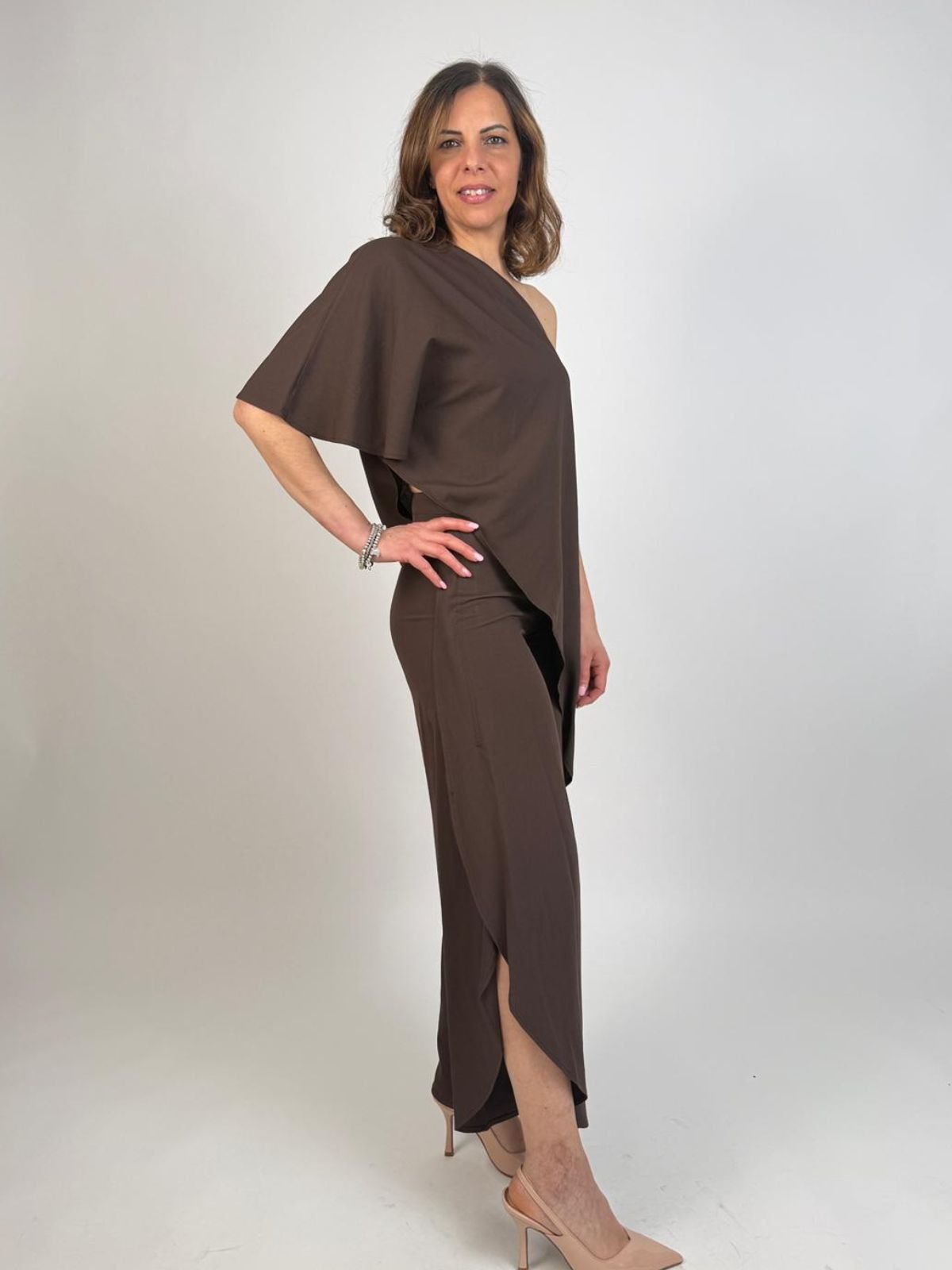 Vicolo - Pantalone barrel con spacchi - Donna - World Fashion