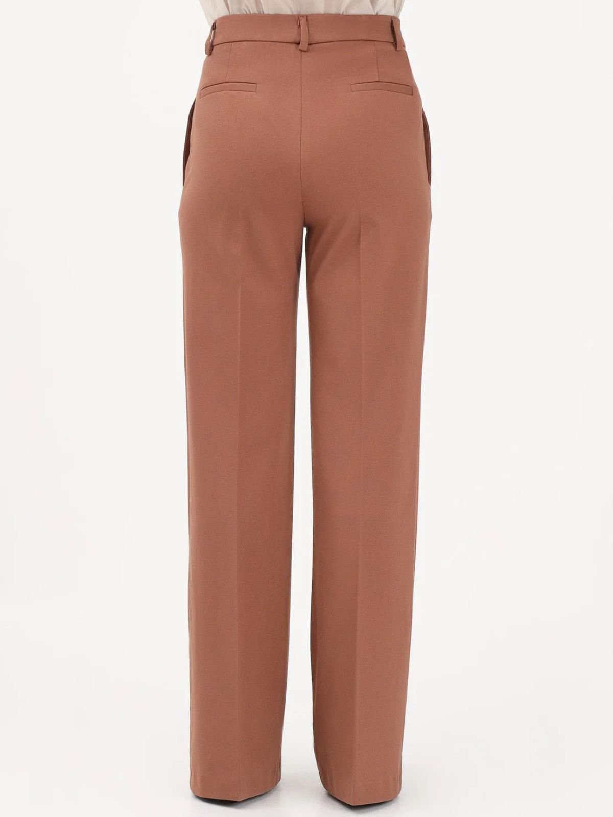 Vicolo - Pantalone diritto dal taglio sartoriale - Donna - World Fashion