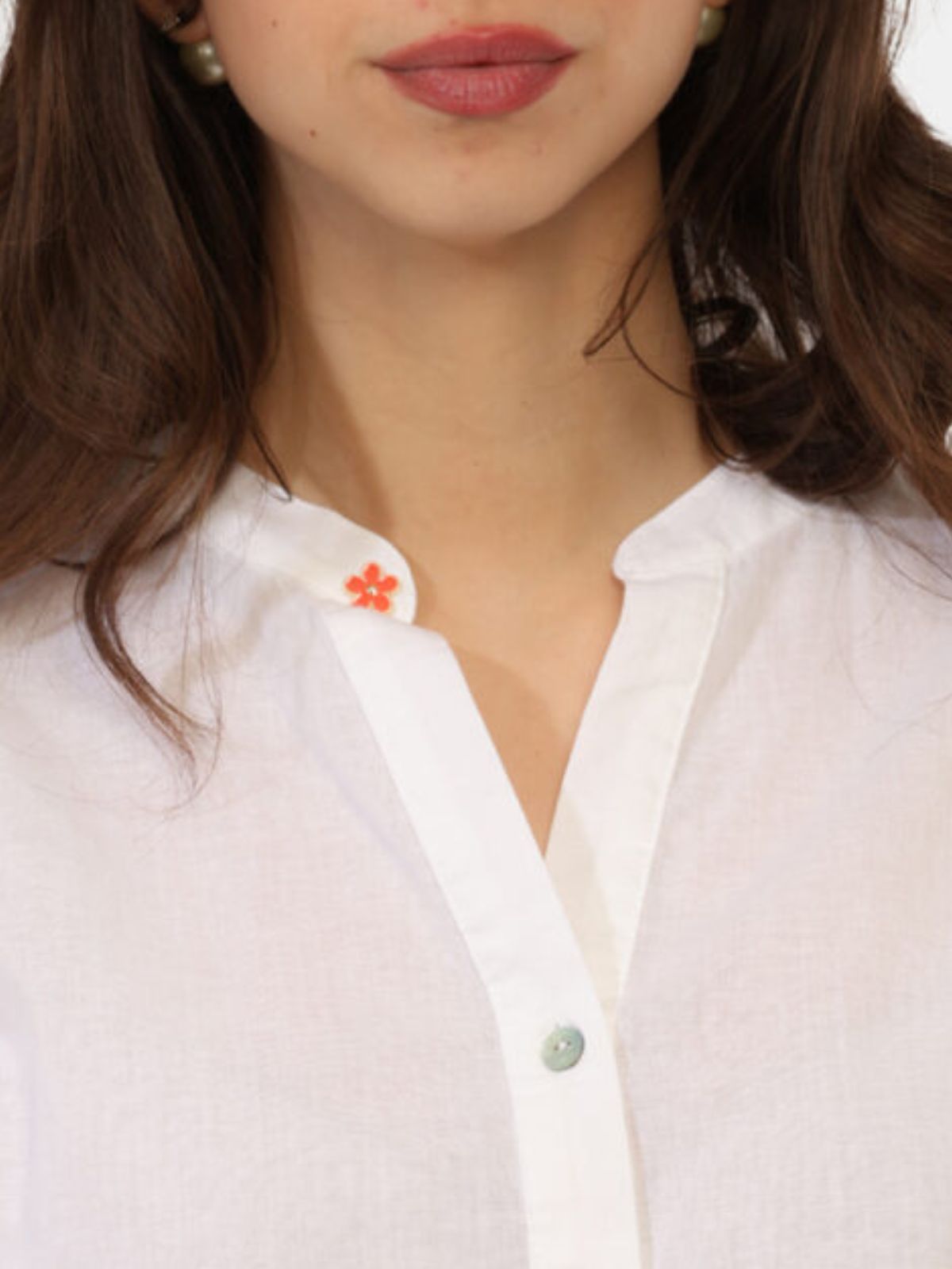 Yes Zee - Camicia  Misto Lino - Donna