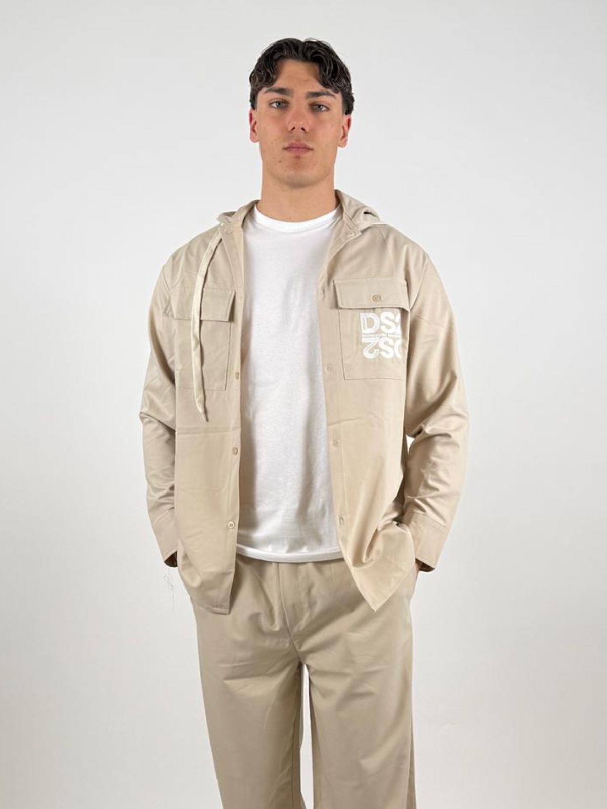 Camicia con tasca logata Uomo - Ds2